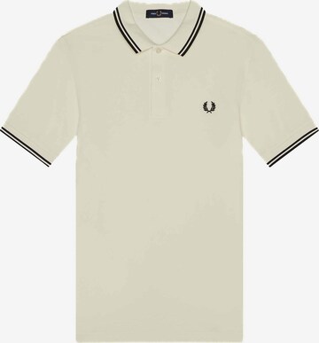 Chemise Fred Perry en beige : devant