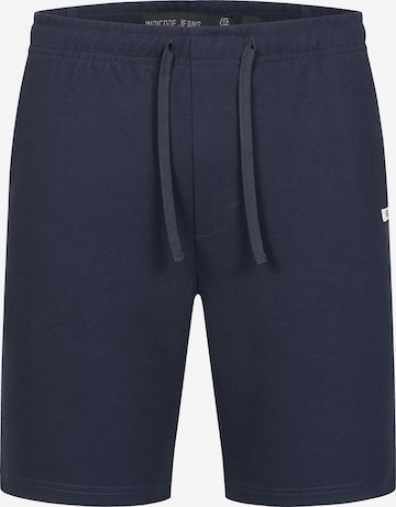 Pantalon chino 'INCorwet' INDICODE JEANS en bleu : devant