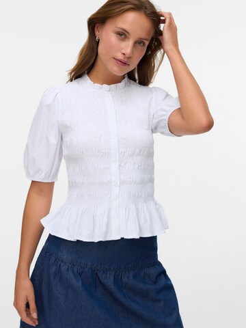 VERO MODA Bluse 'VMEmery' i hvid: forside
