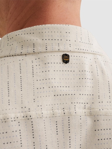Regular fit Camicia 'Shirt with allover print and short sleeves' di PME Legend in bianco