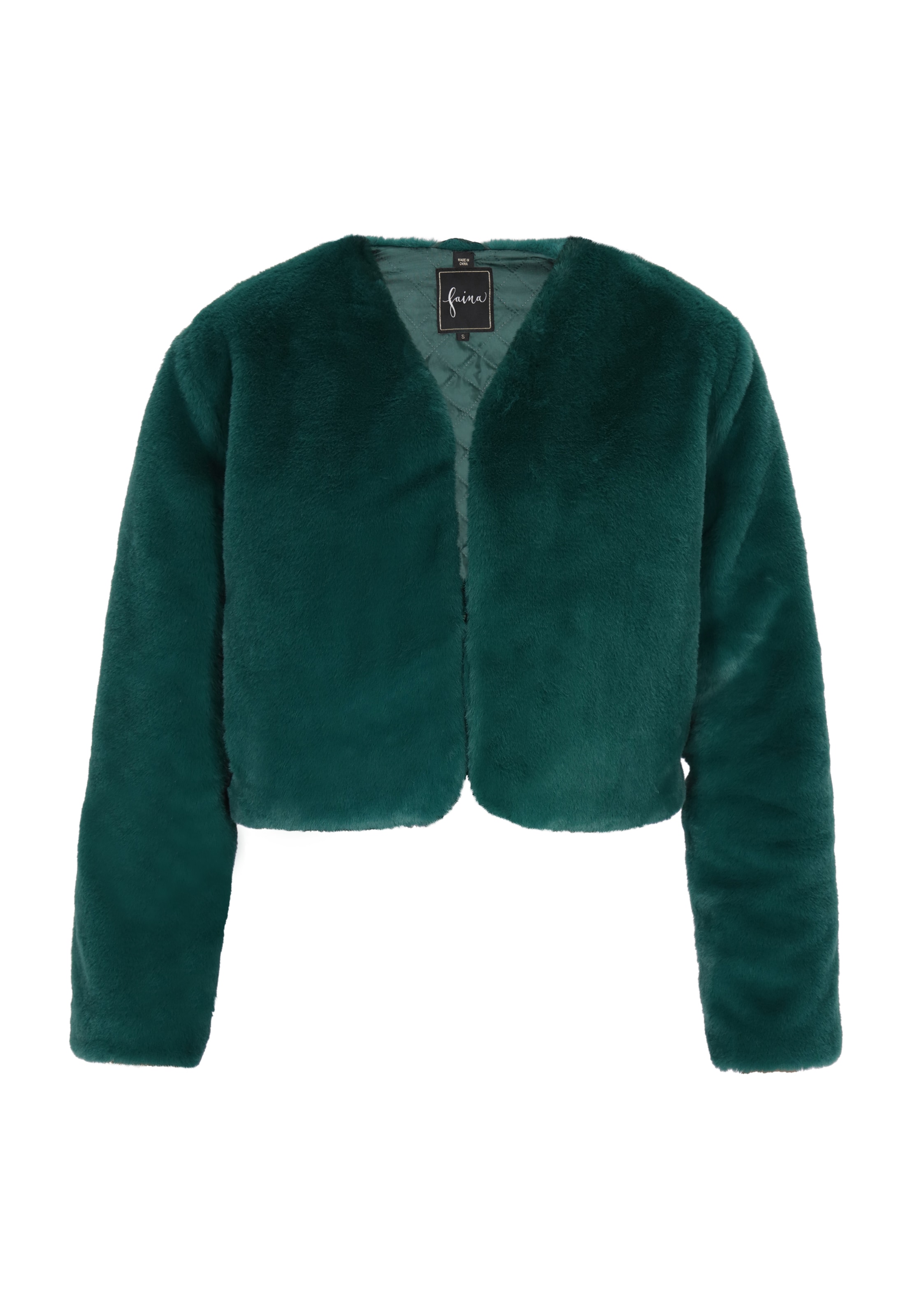 faina Bolero in Groen: voorkant