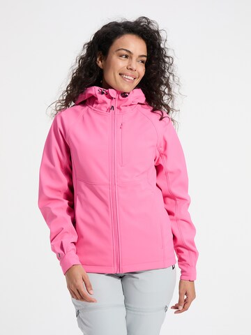 Human Nature Funktionsjacke 'Quiches' in Pink: Vorderseite