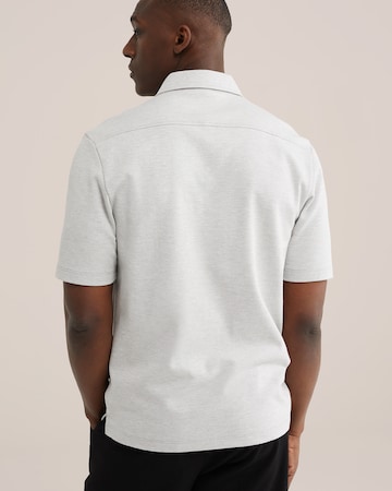 WE Fashion Poloshirt in Grau