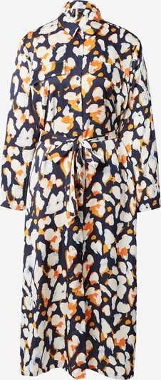 VERO MODA Kleid 'CHLEO' in nachtblau / zitrone / orange / weiß, Produktansicht