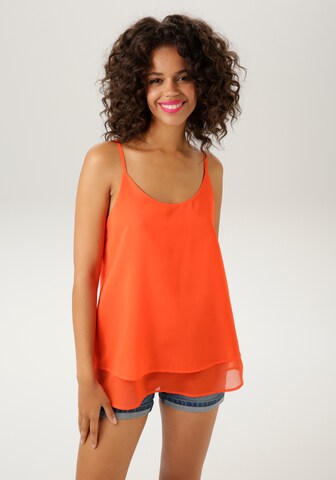 Aniston CASUAL Top in Orange: front