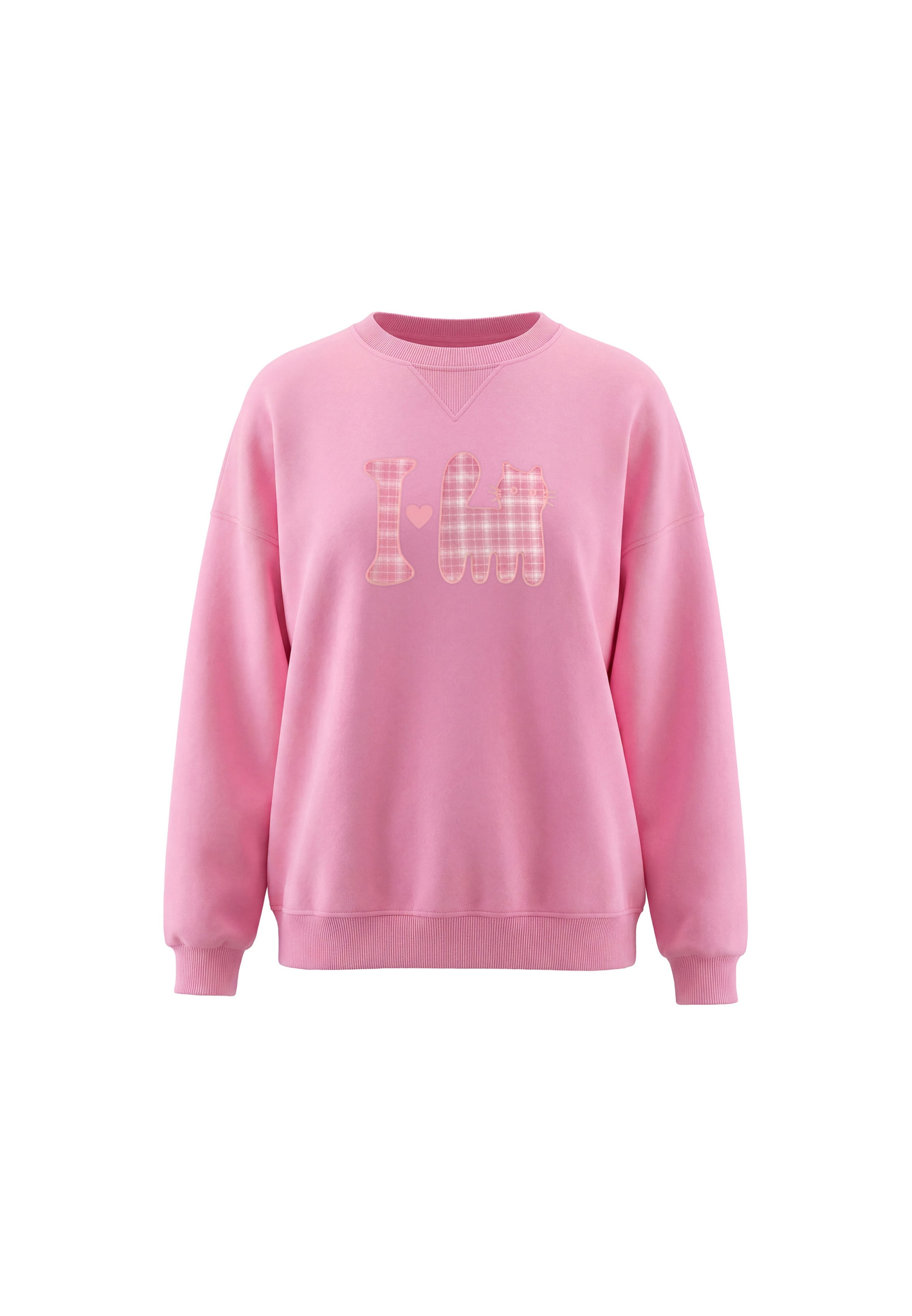 MYMO Sweatshirt in Roze: voorkant