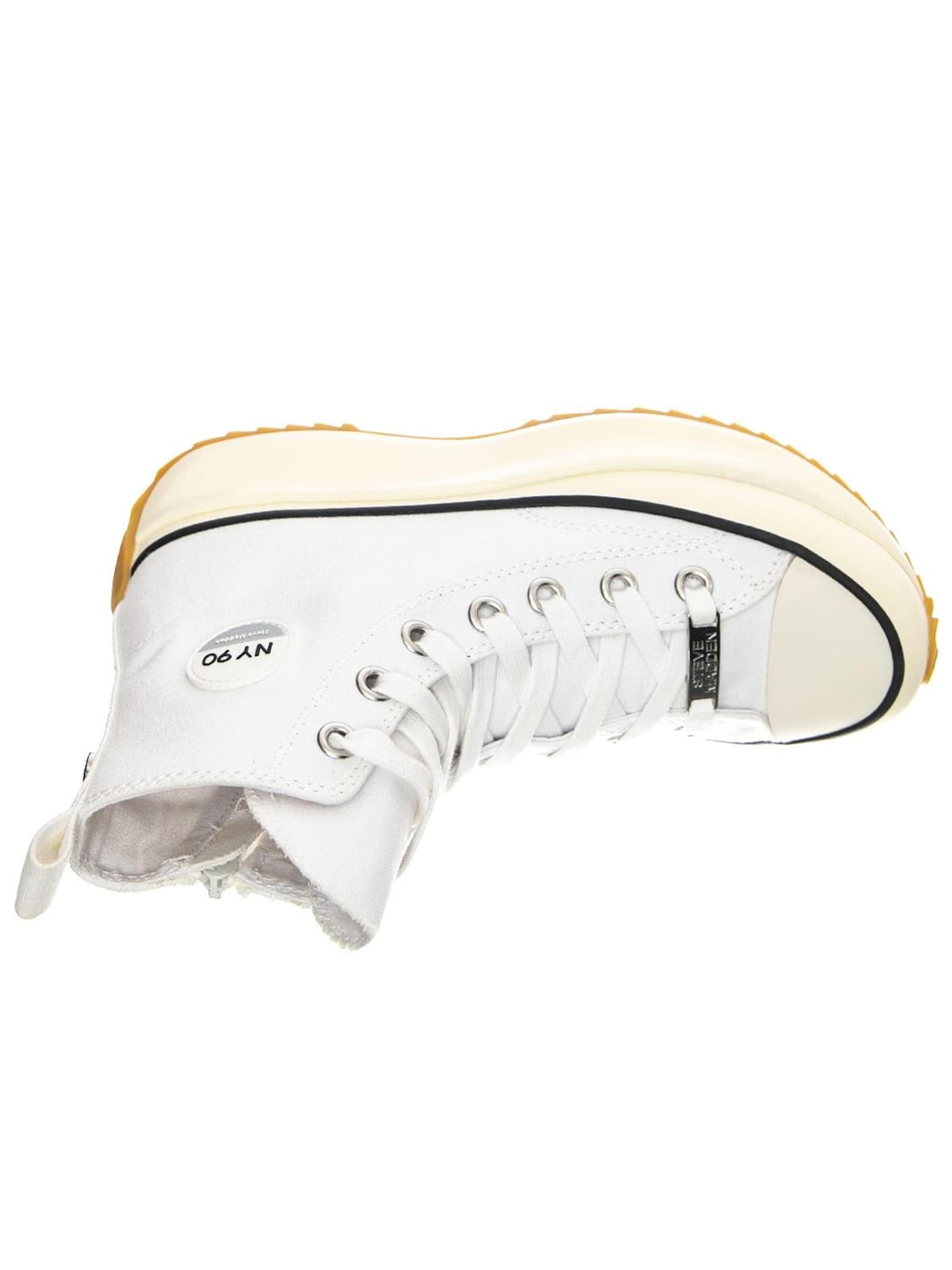 STEVE MADDEN Buty sportowe sznurowane 'Shark' w kolorze biały