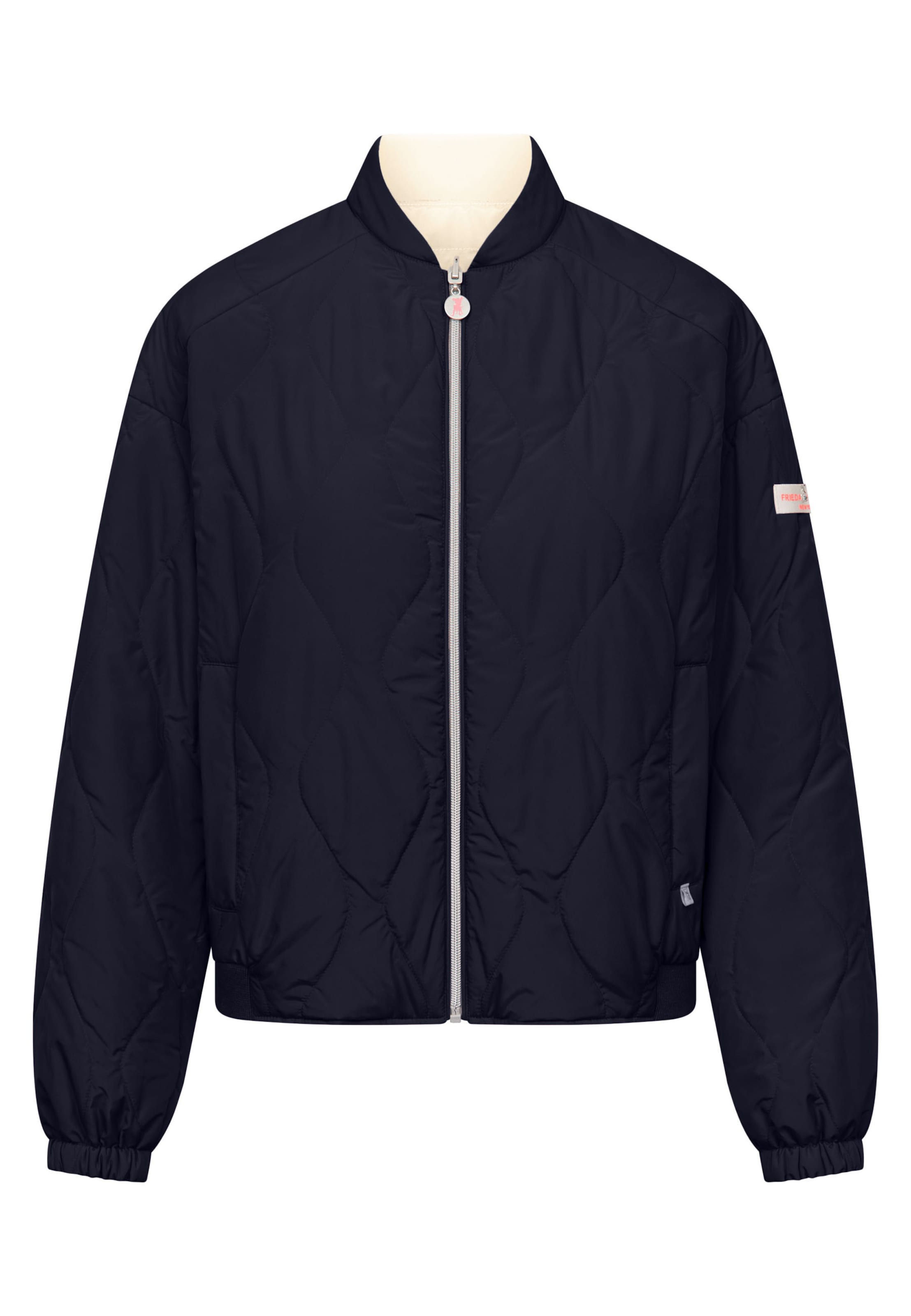 Frieda & Freddies NY Between-Season Jacket 'Luzy' in Blue: front