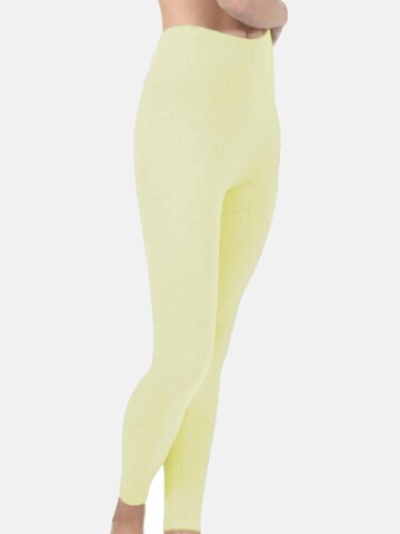 normani Long Johns in Yellow: front