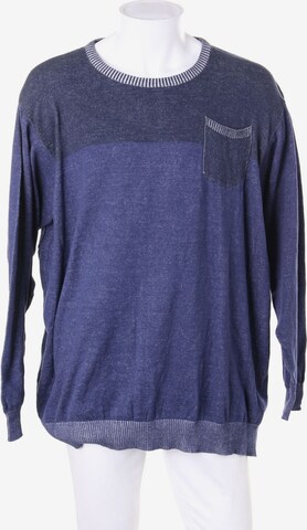 UNBEKANNT Pullover XL in Blau: predná strana