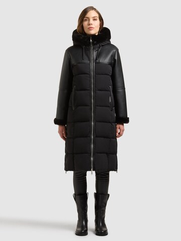 khujo Wintermantel 'MIRYAM' in Zwart
