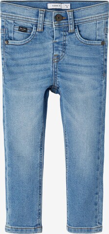 NAME IT Slimfit Jeans 'Silas' in Blau: predná strana