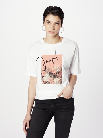 T-shirt JOOP! en blanc : devant