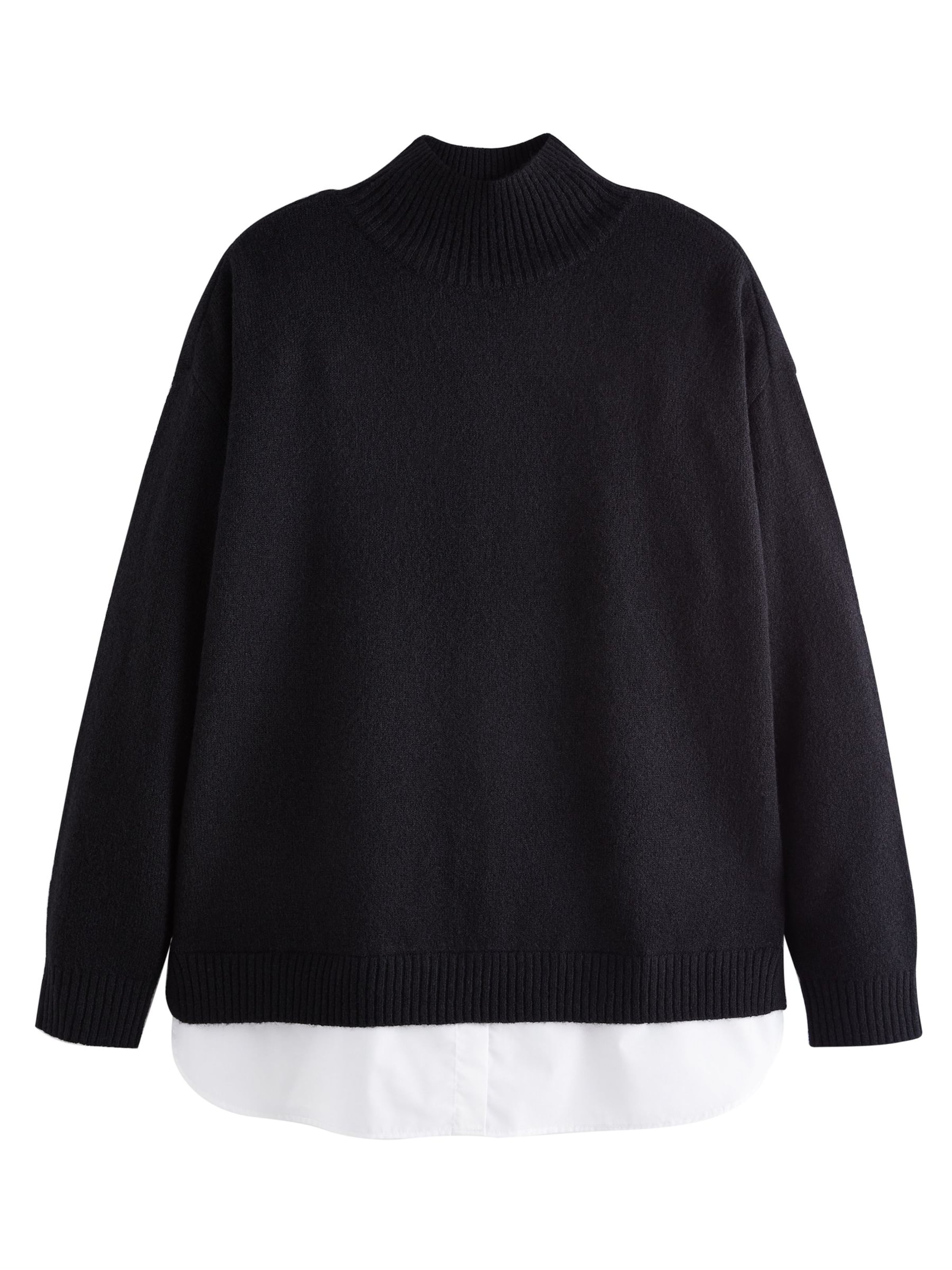 Next Sveter - Čierna: predná strana