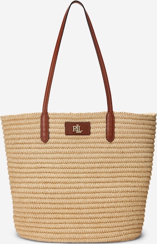 Lauren Ralph Lauren Shopper 'Brie' in Beige: voorkant