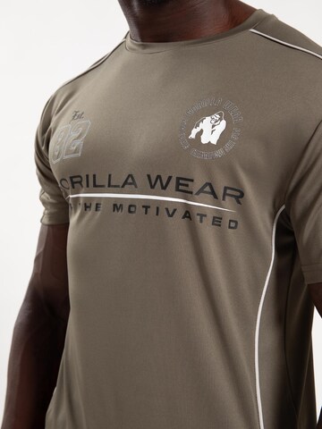 Gorilla Wear Performance Shirt 'Broxton' in Brown