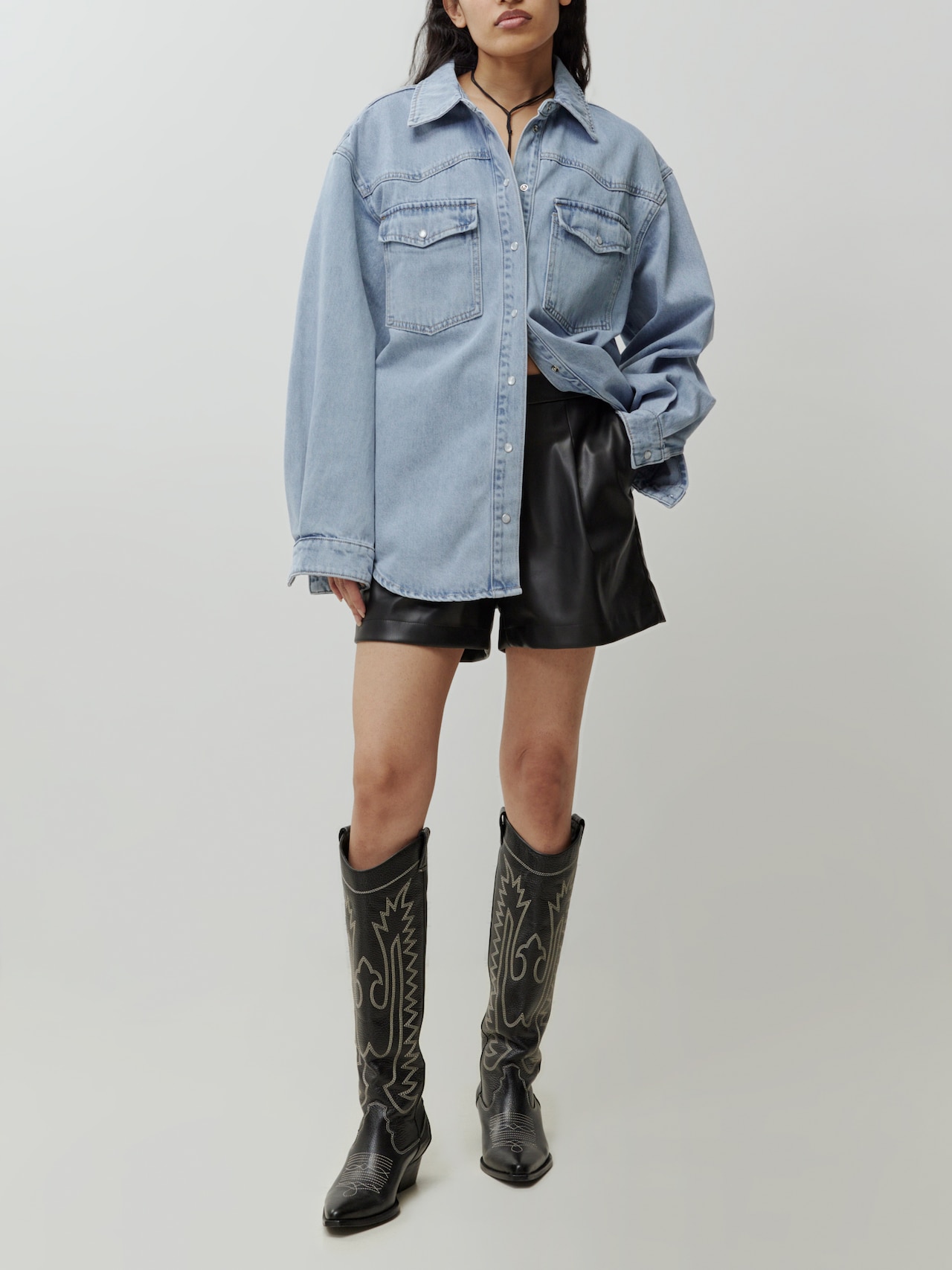 EDITED Pantaloni 'Silvia' nero