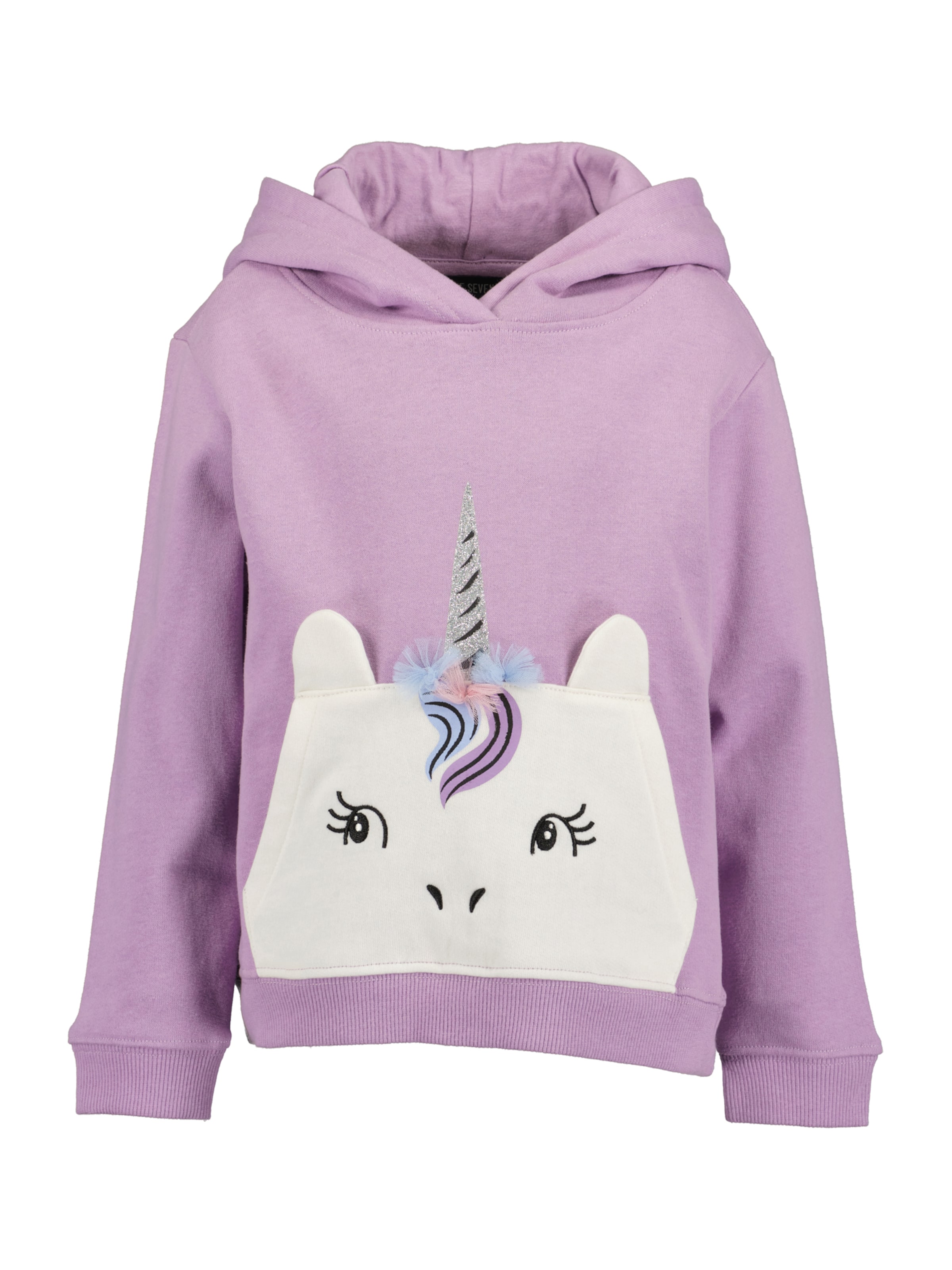 BLUE SEVEN Sweatshirt i lila: framsida