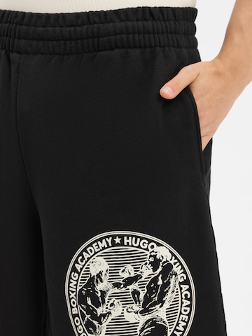 HUGO Regular Broek ' Dubox ' in Zwart