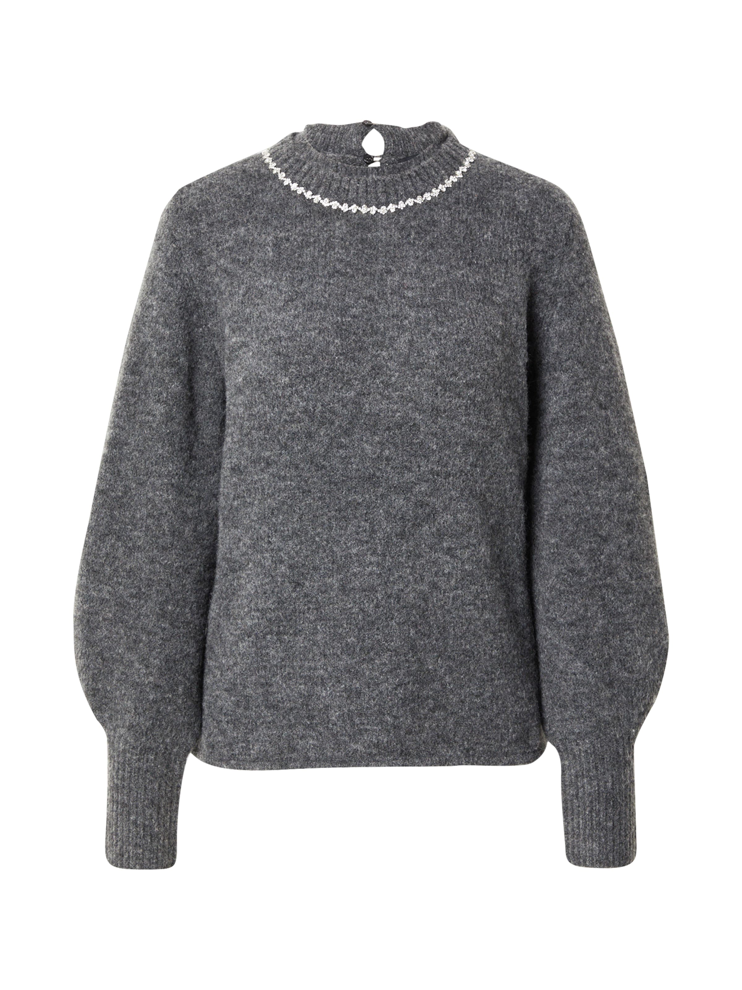 Cph Muse Пуловер 'IBRA' в сиво: отпред