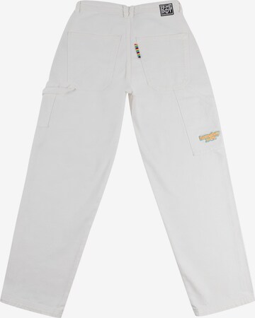 Tapered Jeans 'X-tra' de la HOMEBOY pe alb
