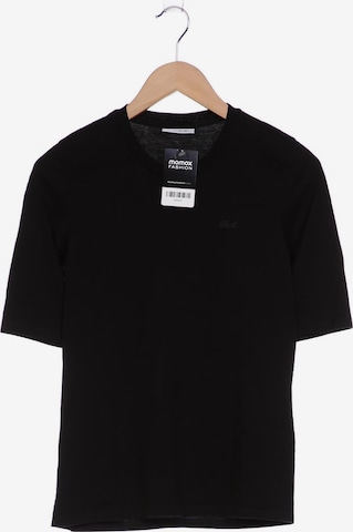 LACOSTE Top & Shirt in XS in Black: front