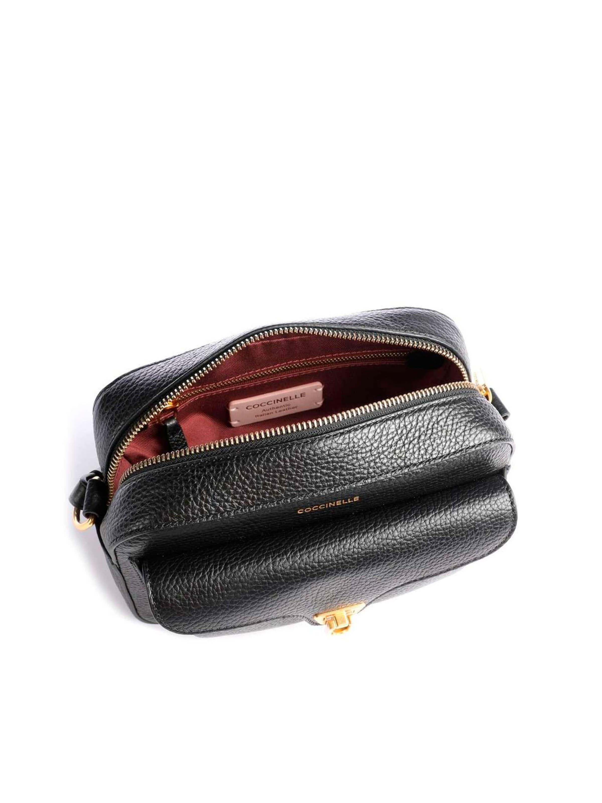 Borsa a tracolla 'Beat Soft 21x15x7 cm' di Coccinelle in nero
