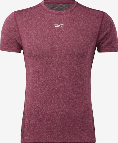 Reebok Sport Shirt in dunkelpink / pinkmeliert, Produktansicht