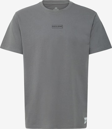 T-Shirt ' NBKunt ' North Bend en gris : devant