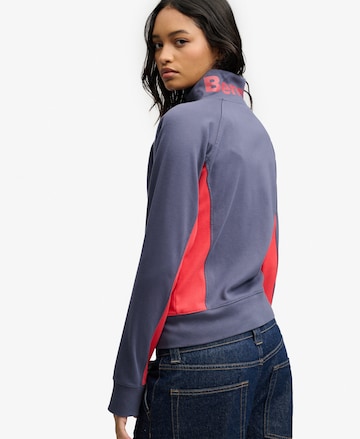Superdry & Co Sweatvest 'Bench X Superdry & Co' in Blauw