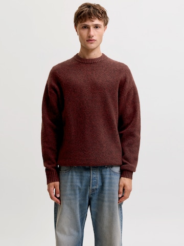 Pullover 'JJESOHO OLLIE' di JACK & JONES in rosso: frontale