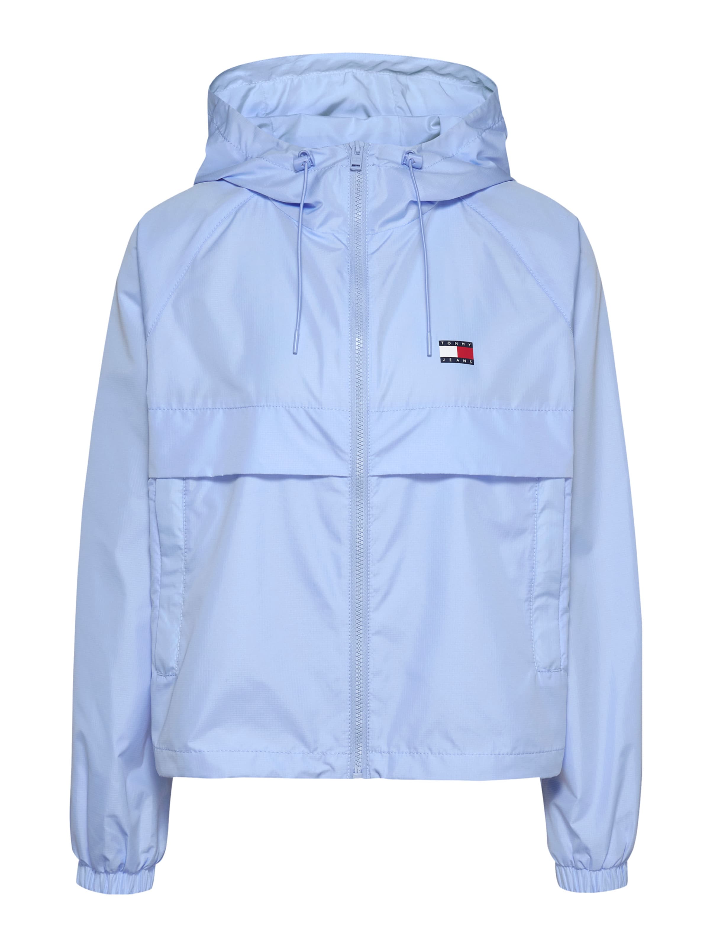 Tommy Jeans Φθινοπωρινό και ανοιξιάτικο μπουφάν 'ESSENTIAL' σε μπλε: μπροστά