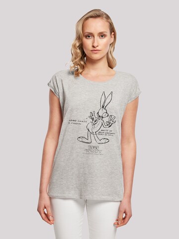 F4NT4STIC Shirt in Grau: Vorderseite