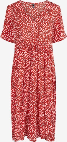 Pieces Maternity Dress 'Nya' in Red: front