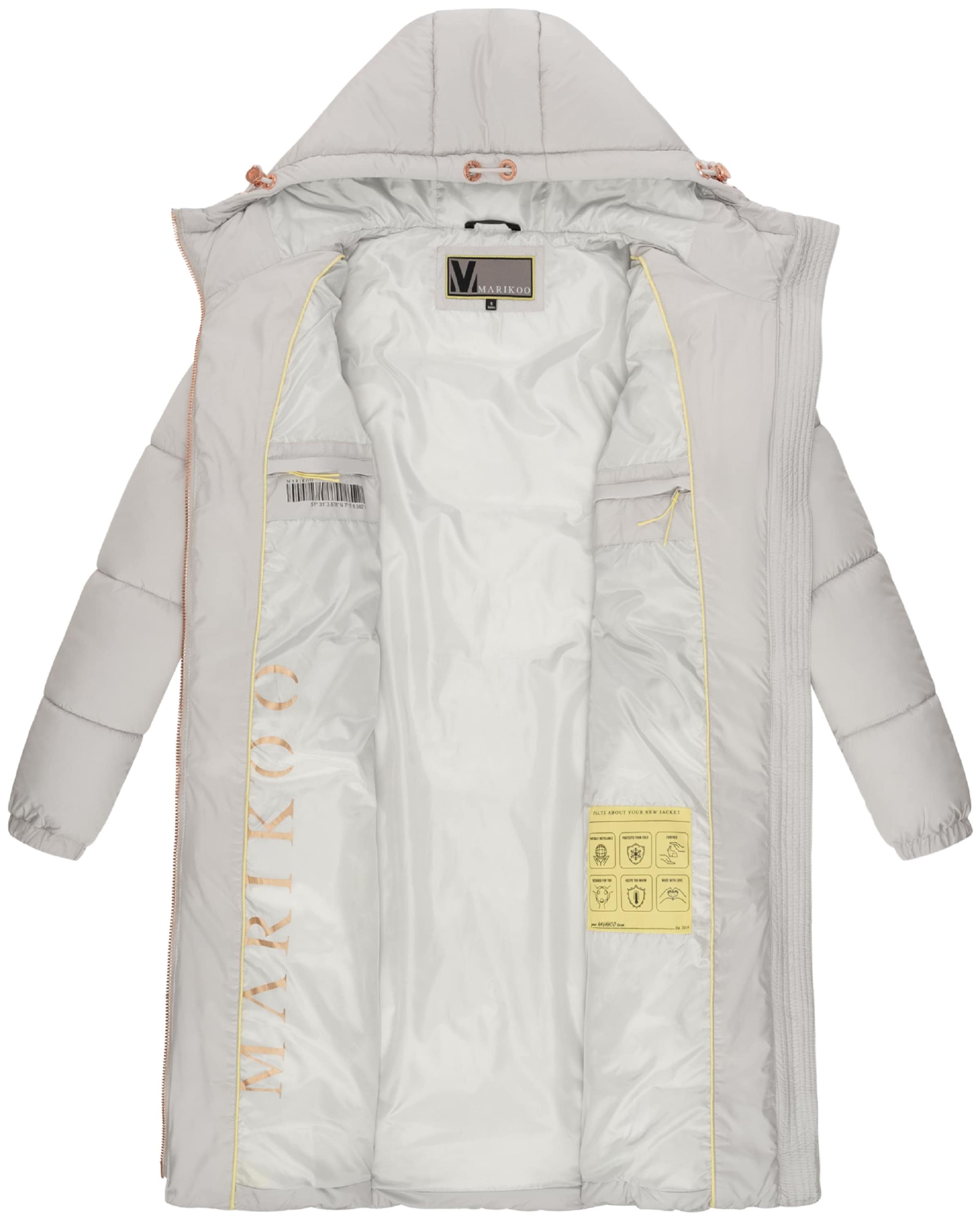 MARIKOO - Abrigo de invierno en gris