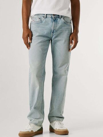 Pepe Jeans Loosefit Jeans in Blauw: voorkant