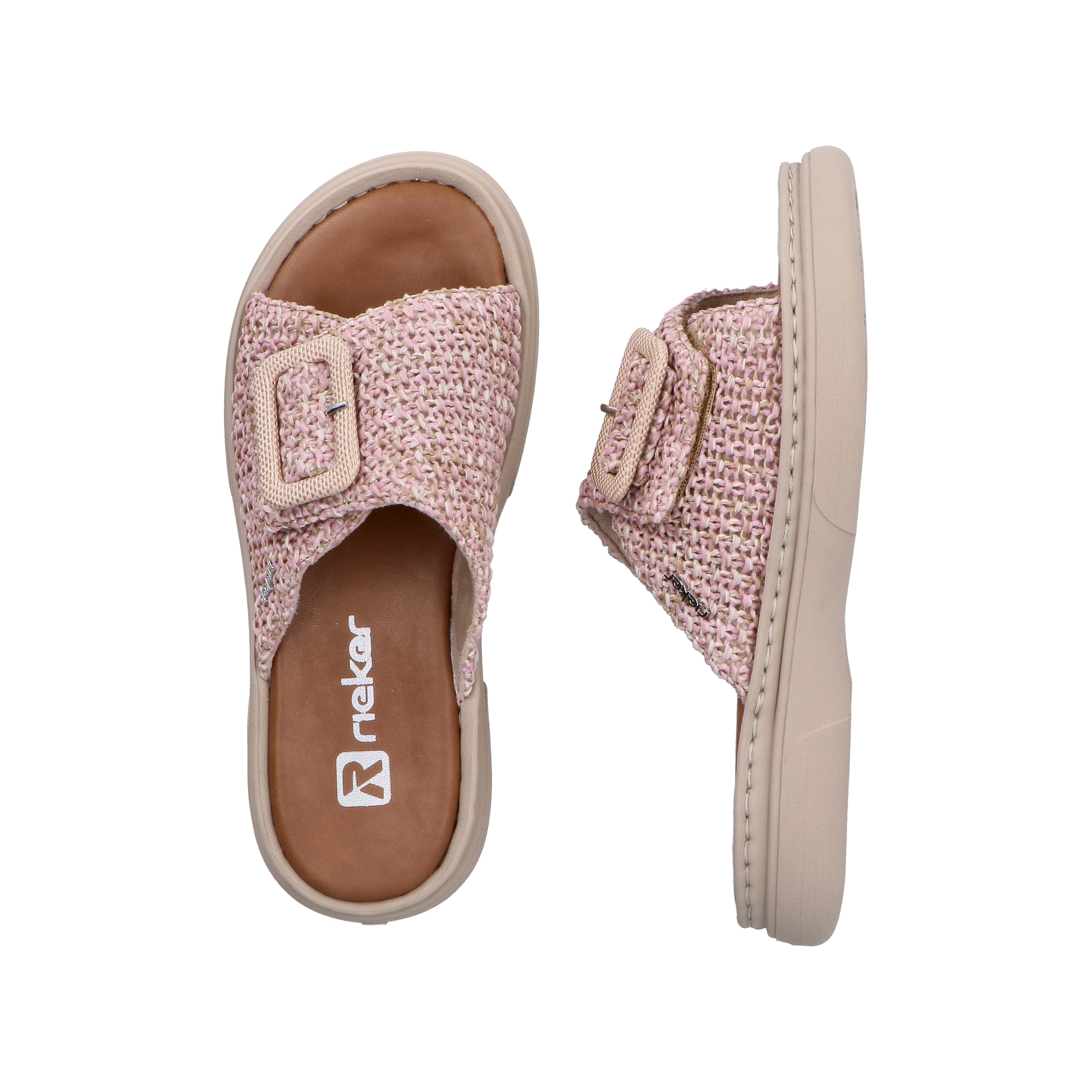 Rieker Pantolette in Braun