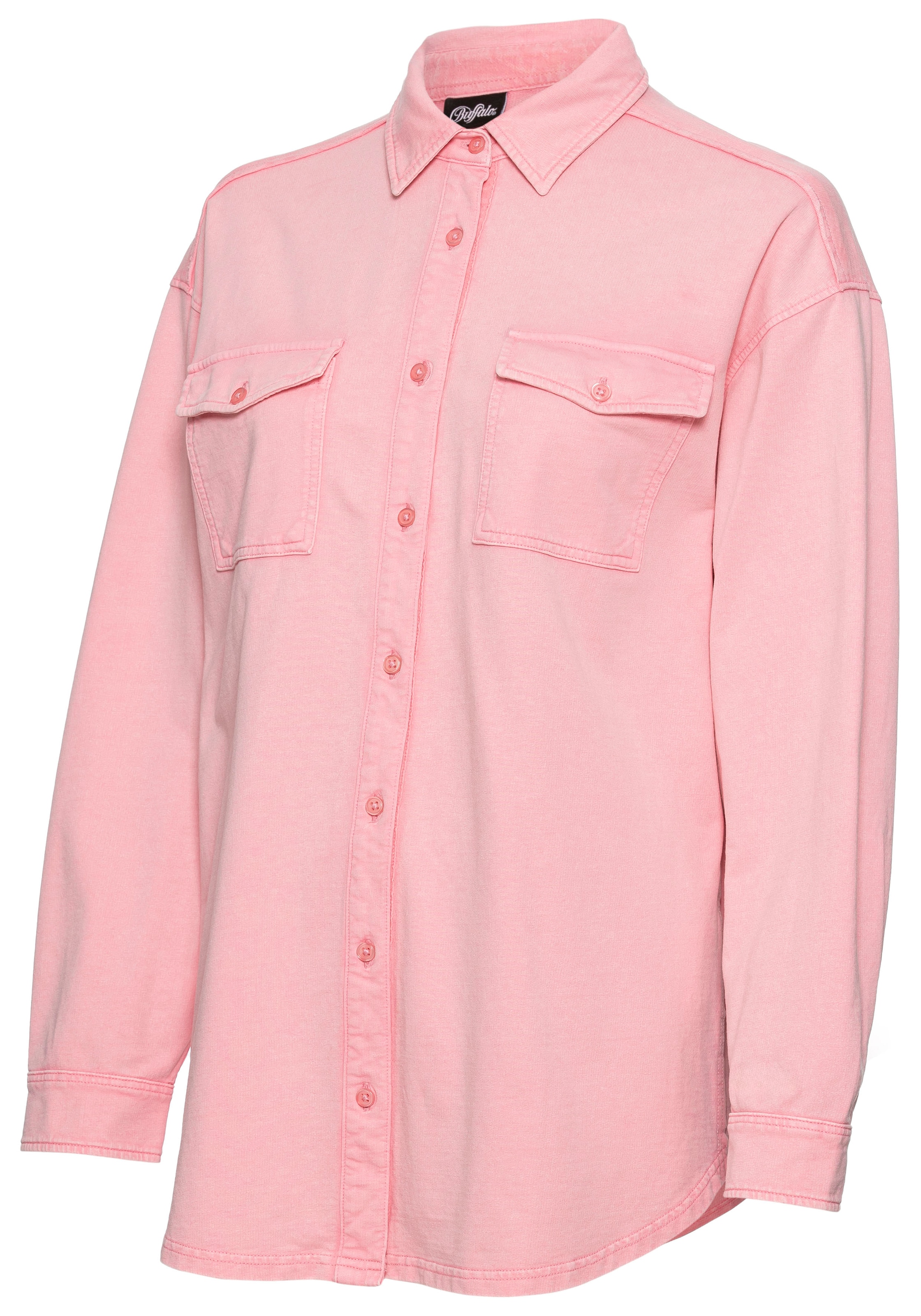 BUFFALO Blus i rosa