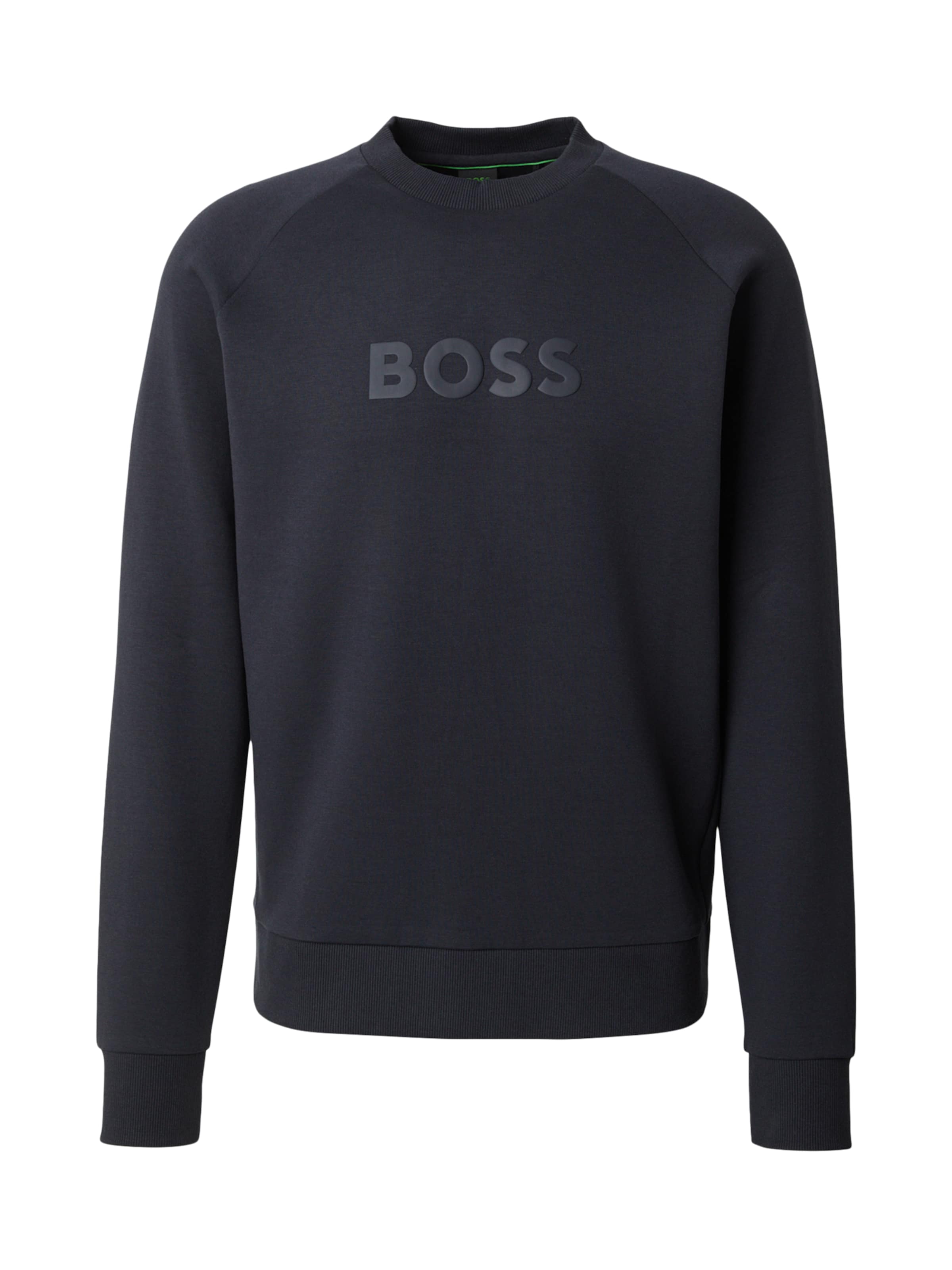 BOSS Sweatshirt 'Salbo' in S in de kleur Marine, Productweergave