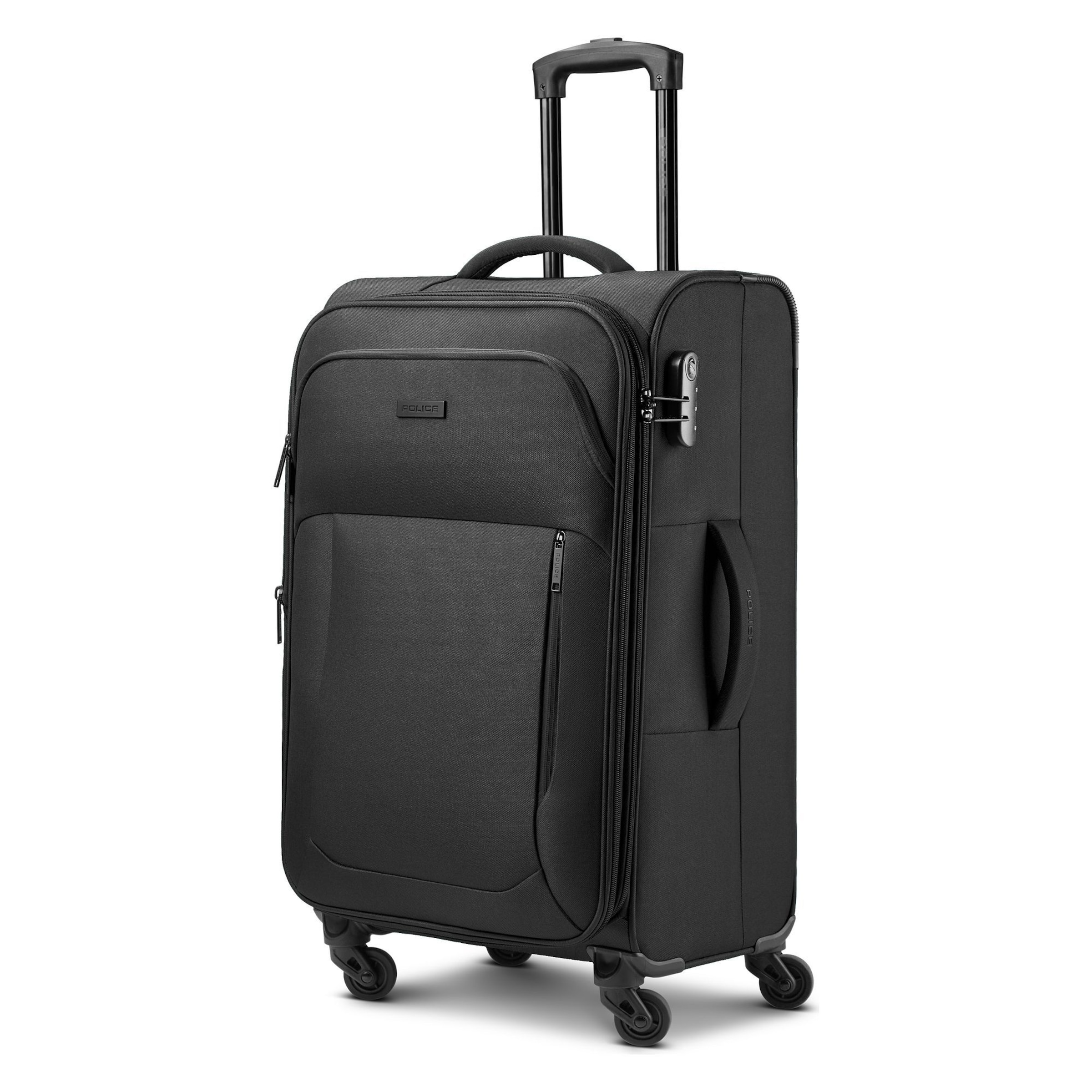 POLICE Suitcase set 'San Francisco' in Black