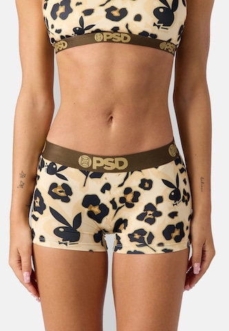 Panty 'Playboy Cheetah' di PSD in beige: frontale