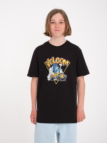 Volcom Shirt 'Hot Rodder' in Zwart: voorkant
