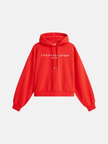 Pull-over TOMMY HILFIGER en rouge : devant