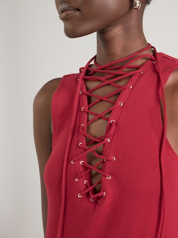 Haut 'Jay' WEEKDAY en rouge