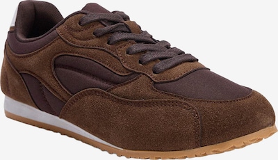 Trendyol Sneaker in 36 in dunkelbraun / weiß, Produktansicht