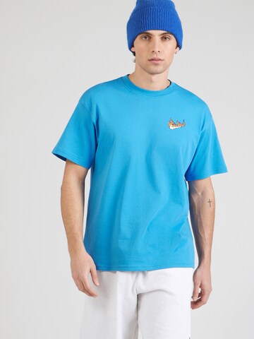 T-Shirt Nike Sportswear en bleu : derrière