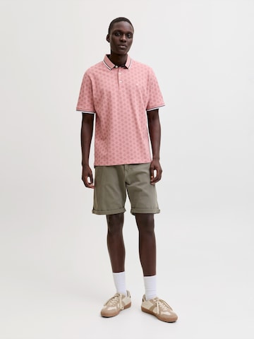 T-Shirt 'JPRPAULOS' JACK & JONES en rose