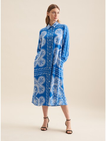 Robe 'Schwarze Rose' SEIDENSTICKER en bleu