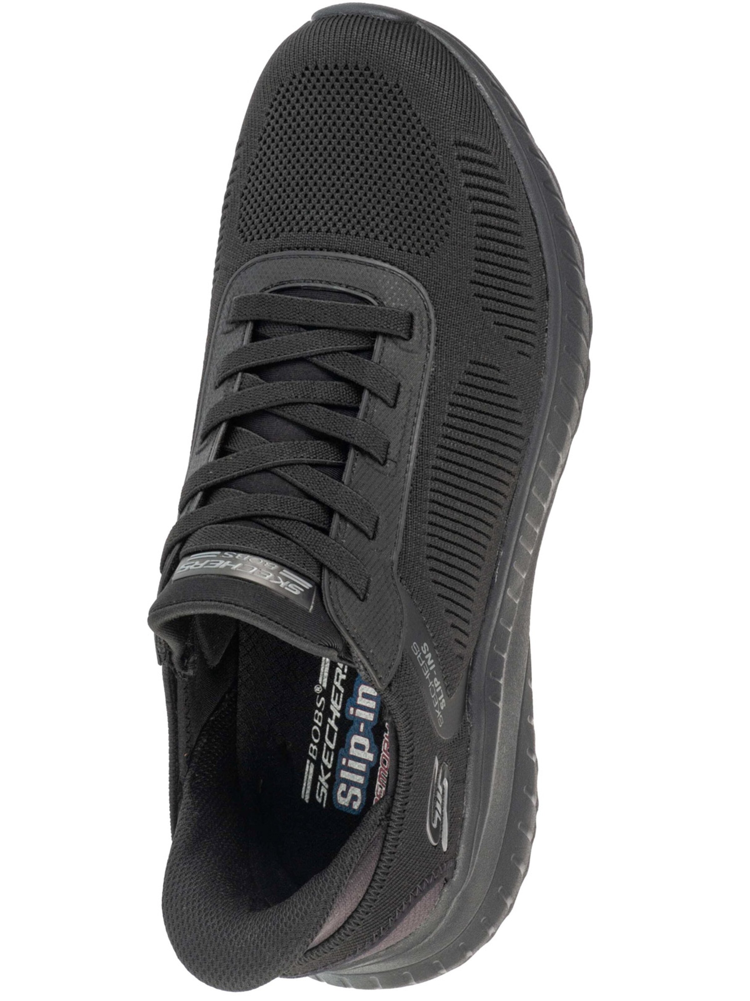 SKECHERS Sneakers 'BOBS Squad Chaos - Solid Step' in Black