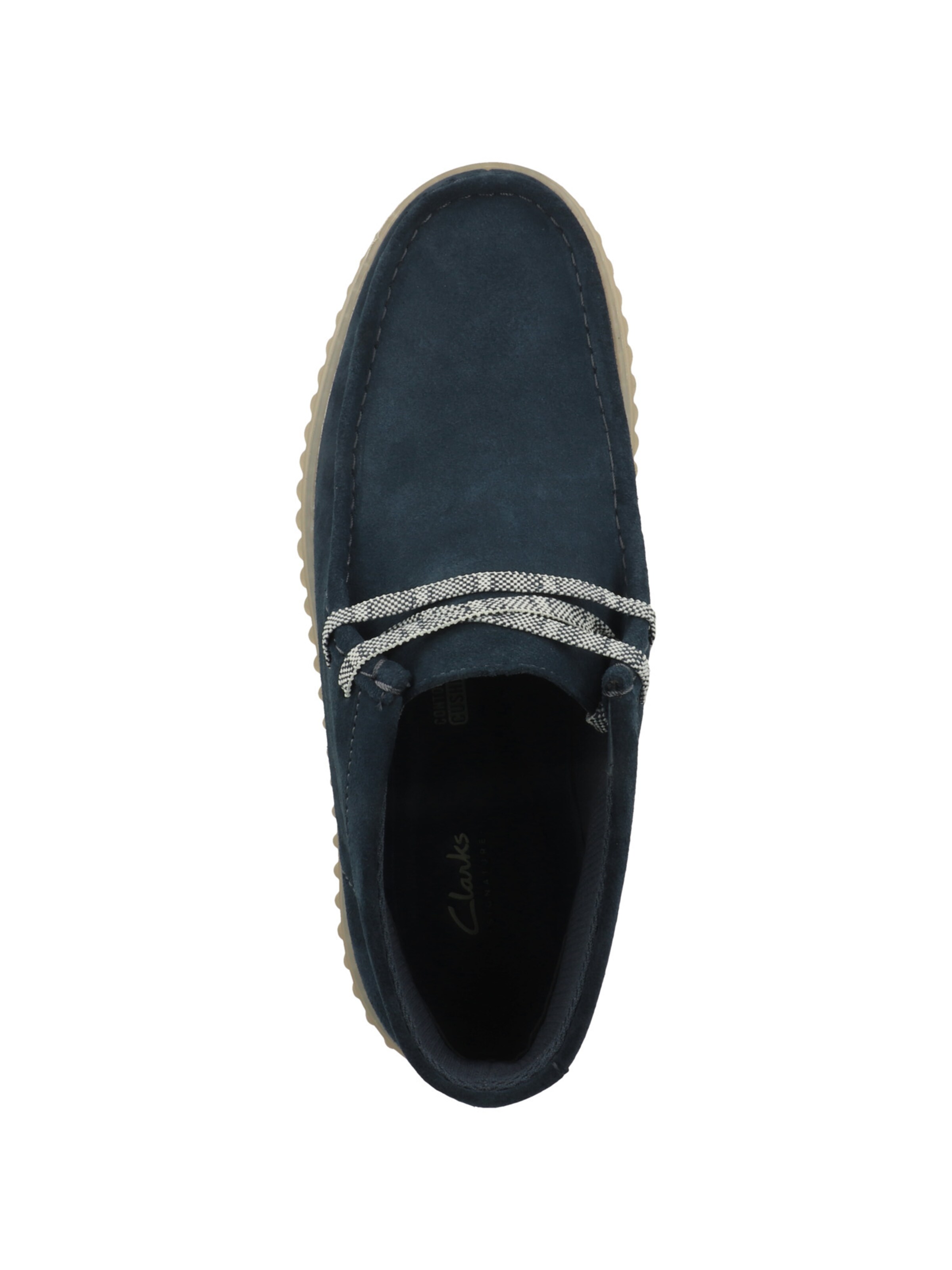 Scarpa stringata 'Torhill Hi' di CLARKS in blu